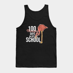 100 Flamazing Days Of School 100th Day Of School Tank Top
